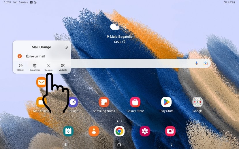 Supprimer une application sur téléphone ou tablette Android