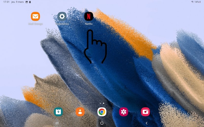 Comment installer une application sur une tablette.