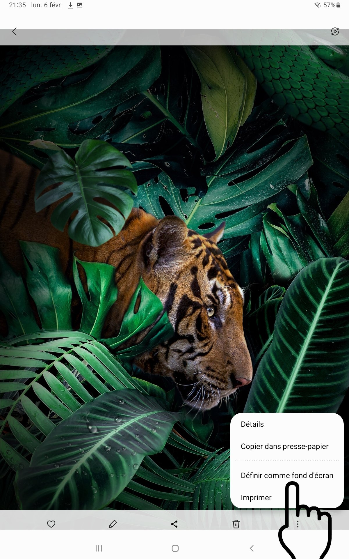 Comment mettre une photo en fond d'écran sur sa tablette.