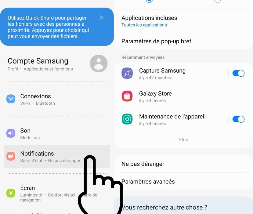 Tuto : comment désactiver les notifications. Pour smartphones et tablettes.