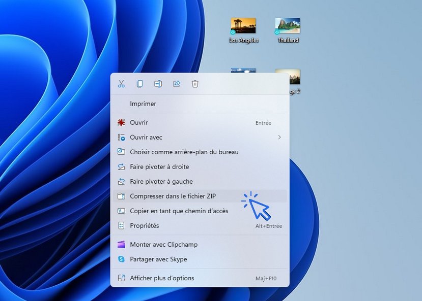 Comment créer un dossier compressé 2 Compresser des fichiers dans Windows