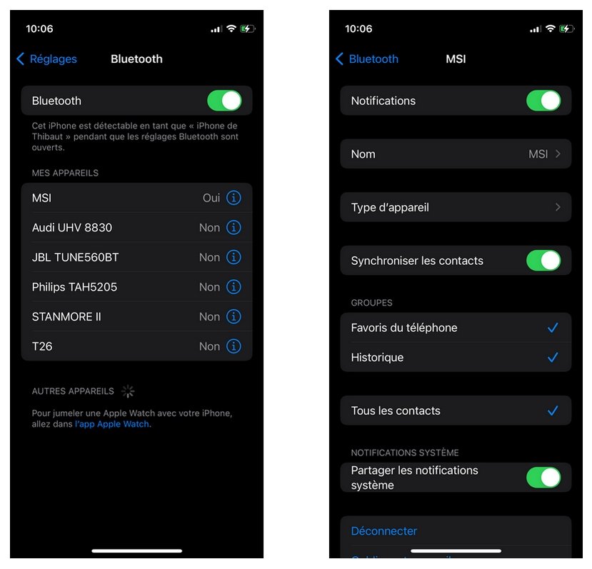 autoriser le partage des notifications du telephone vers le PC Partager les notifications de son telephone sur son PC