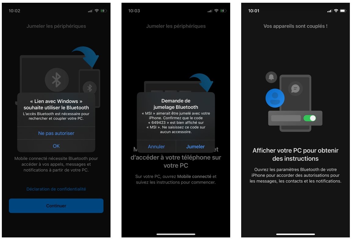 connecter telephone android ou iphone en bluetooth à son PC - suite Connecter son telephone en bluetooth à son PC