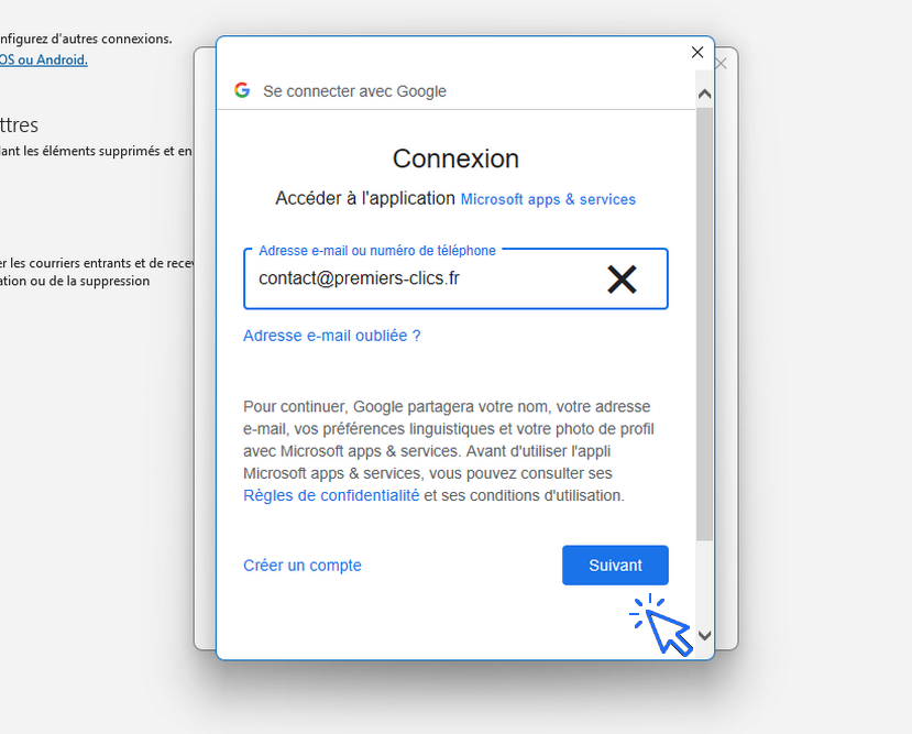 modifier le mot de passe d'un compte dans le logiciel Office Outlook (5) Comment modifier le mot de passe dans Outlook après avoir changé son mot de passe. Tutos PC.