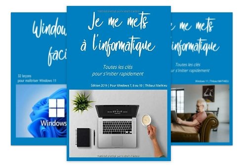 Les livres d'informatique "Premiers Clics"