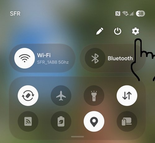 How do i open settings or parameters on my phone - Apple Samsung Google Motorola Xiaomi...