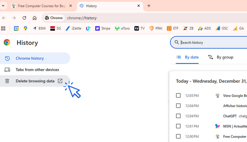 How to delete google browsing - Chrome Edge Firefox Opera browsers - PCs online courses How-to-delete-google-browsing-Chrome-Edge-Firefox-Opera-browsers-PCs-online-courses