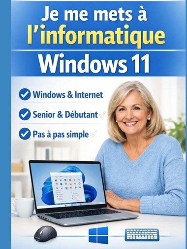 Livre d'informatique pour seniors et débutants.