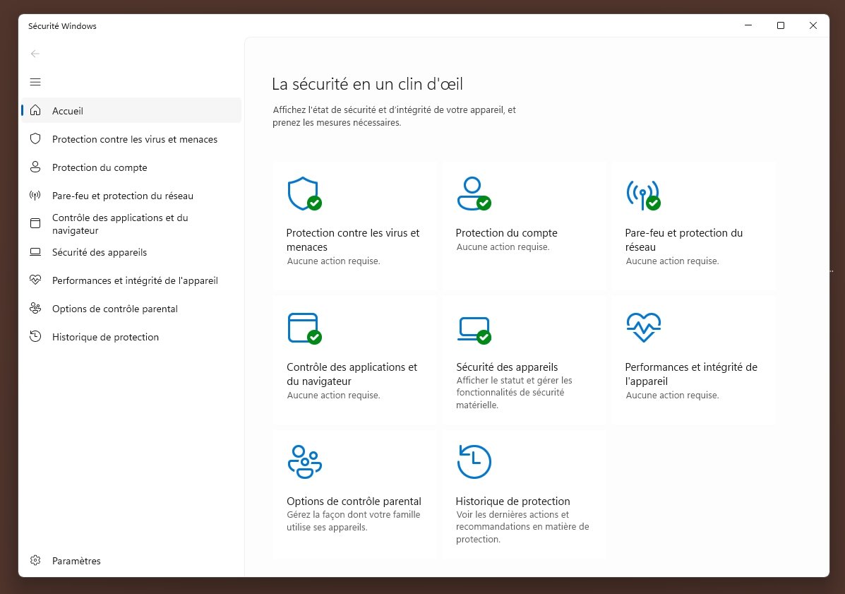 Cours d'informatique - Le centre de sécurité de Windows