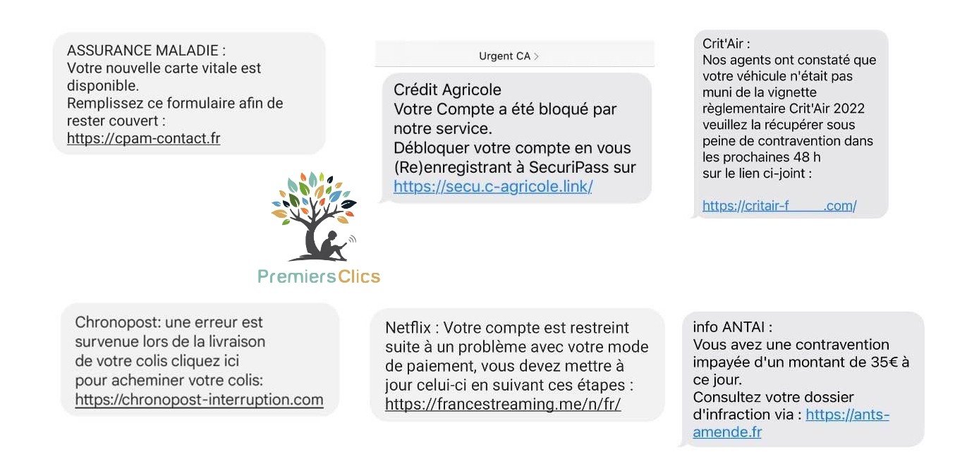 Reconnaitre arnaque sms - conseils et tutos pour smartphone